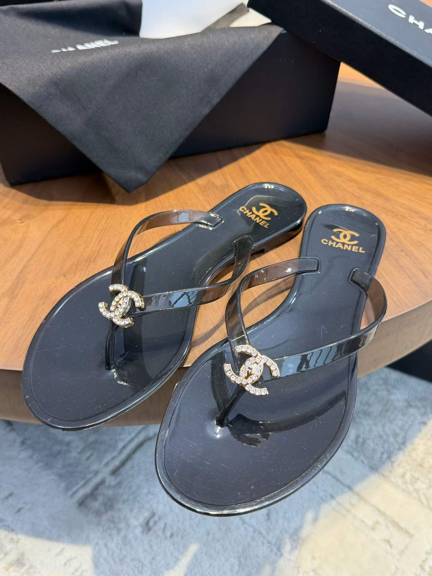Chanel Slippers view 8
