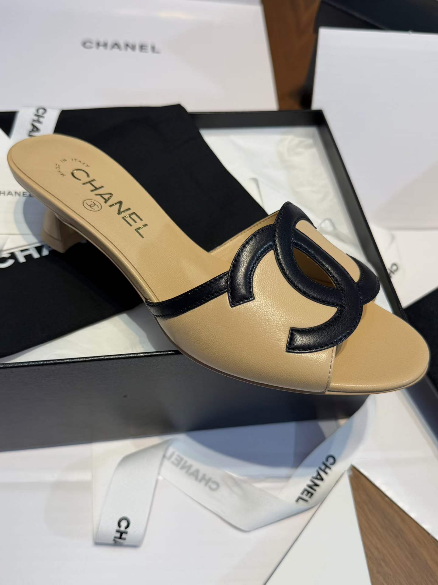 Chanel Slippers view 11