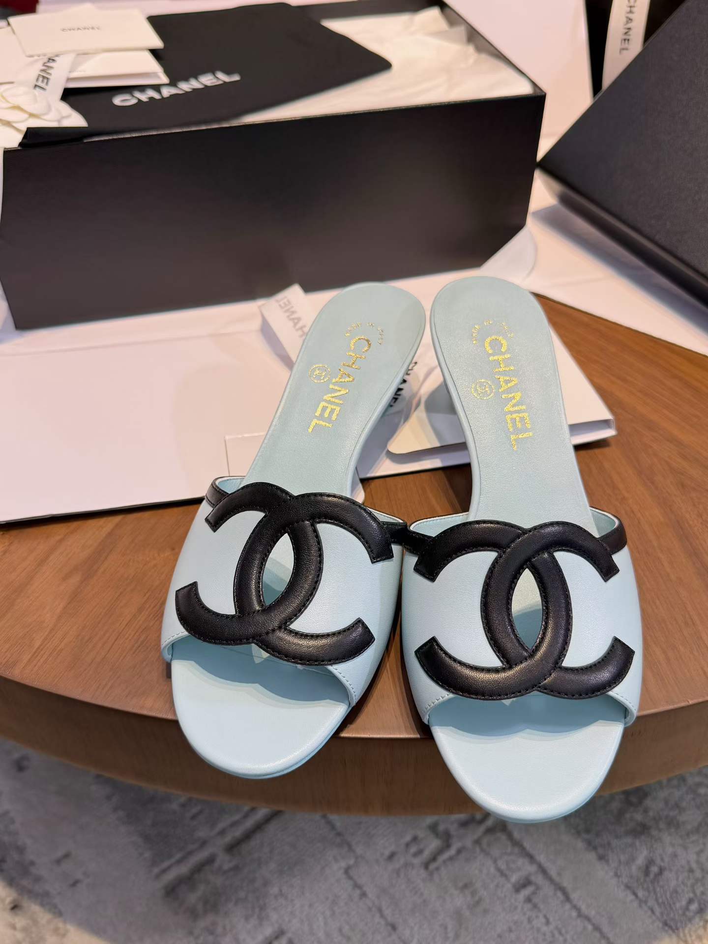 Chanel Slippers view 2