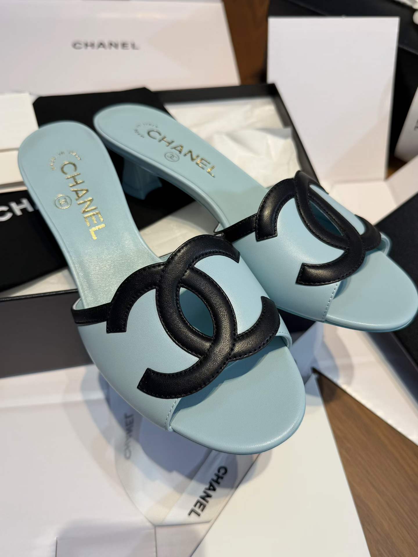 Chanel Slippers view 3