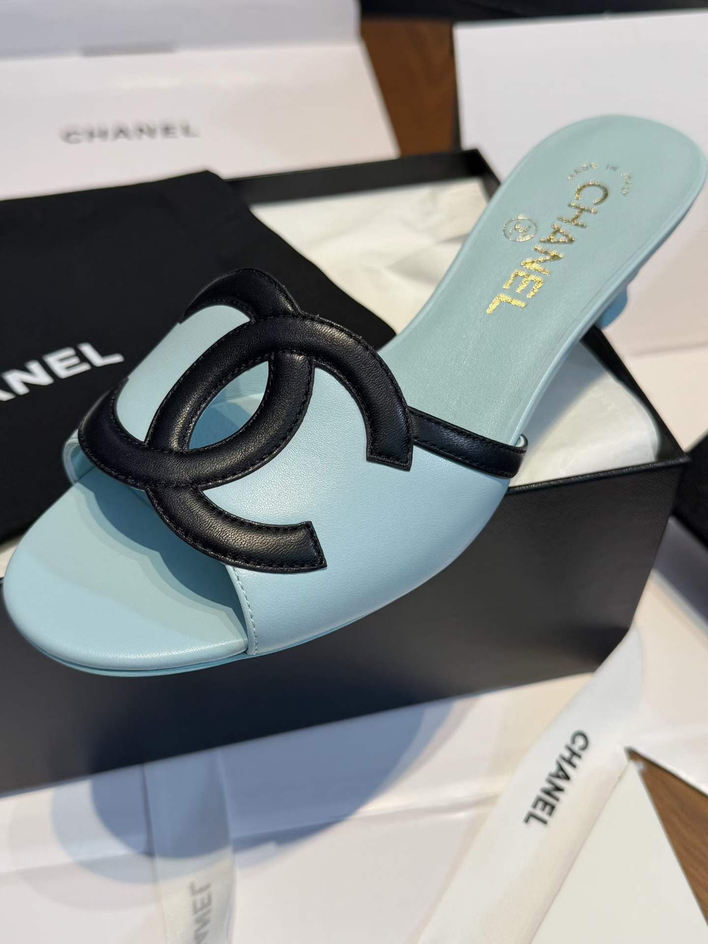 Chanel Slippers view 4