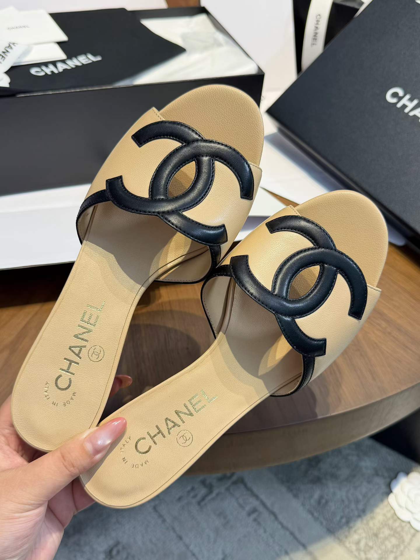 Chanel Slippers view 9