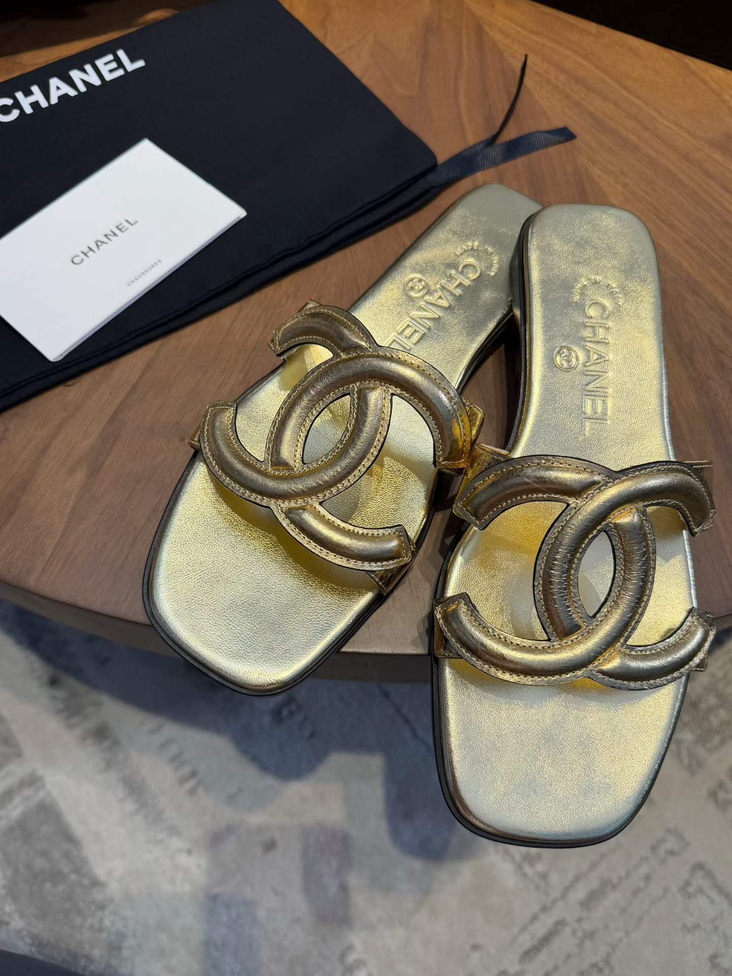 Chanel Slippers view 1