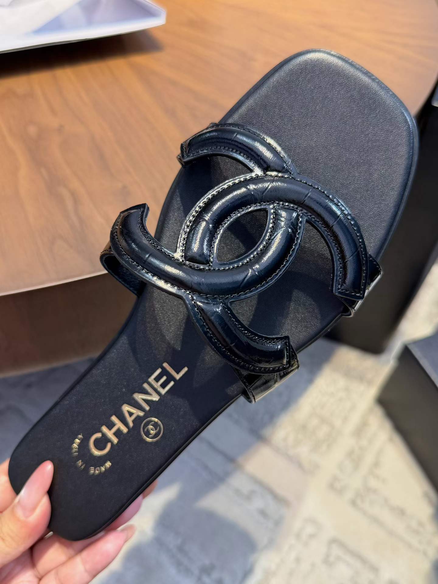 Chanel Slippers view 10