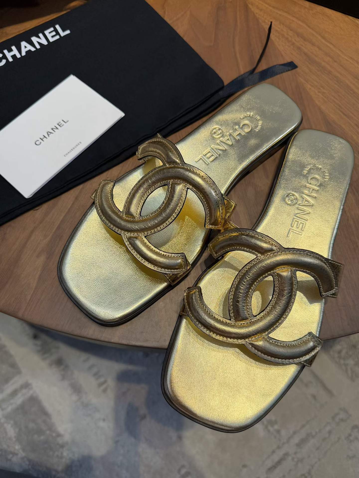 Chanel Slippers view 2
