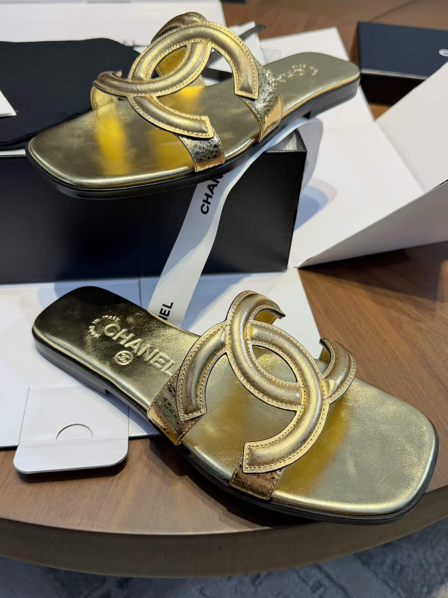 Chanel Slippers view 4