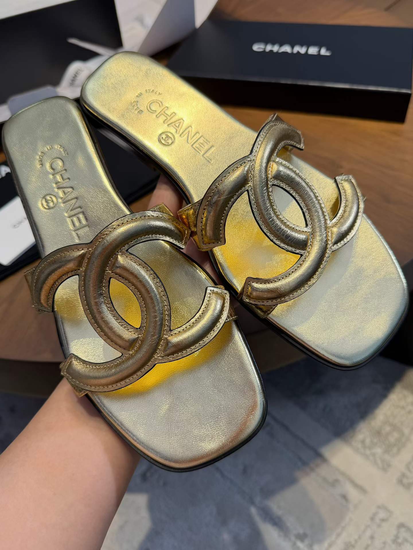 Chanel Slippers view 7