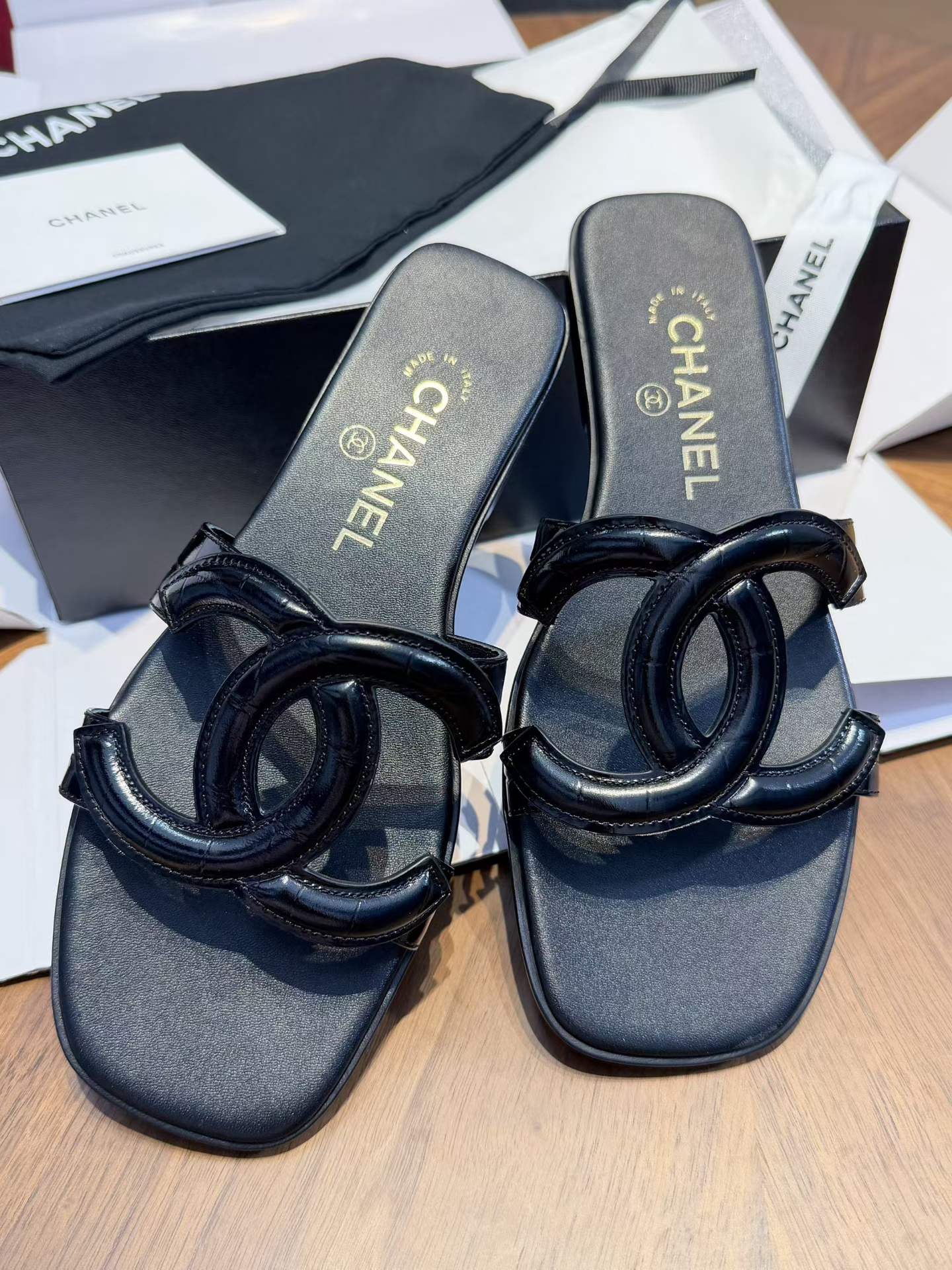 Chanel Slippers view 9