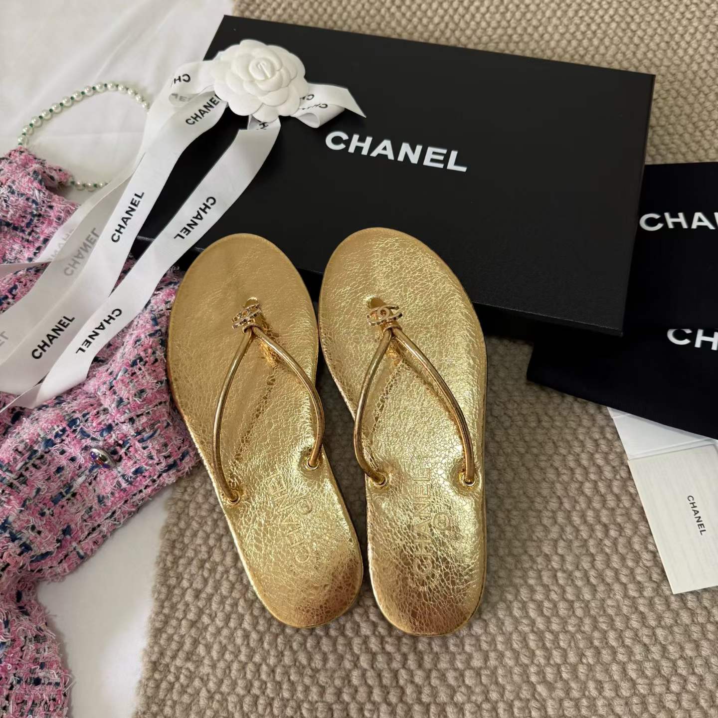 Chanel Slippers view 1