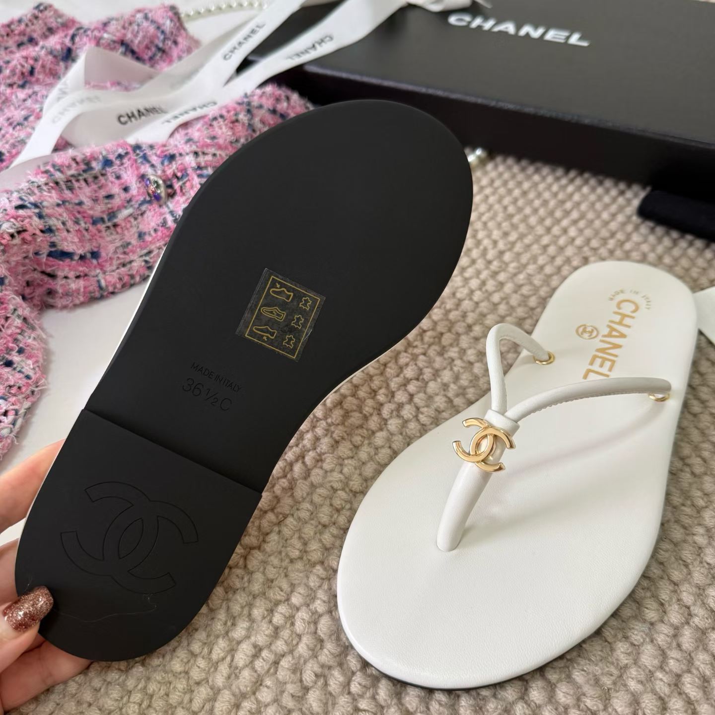 Chanel Slippers view 12