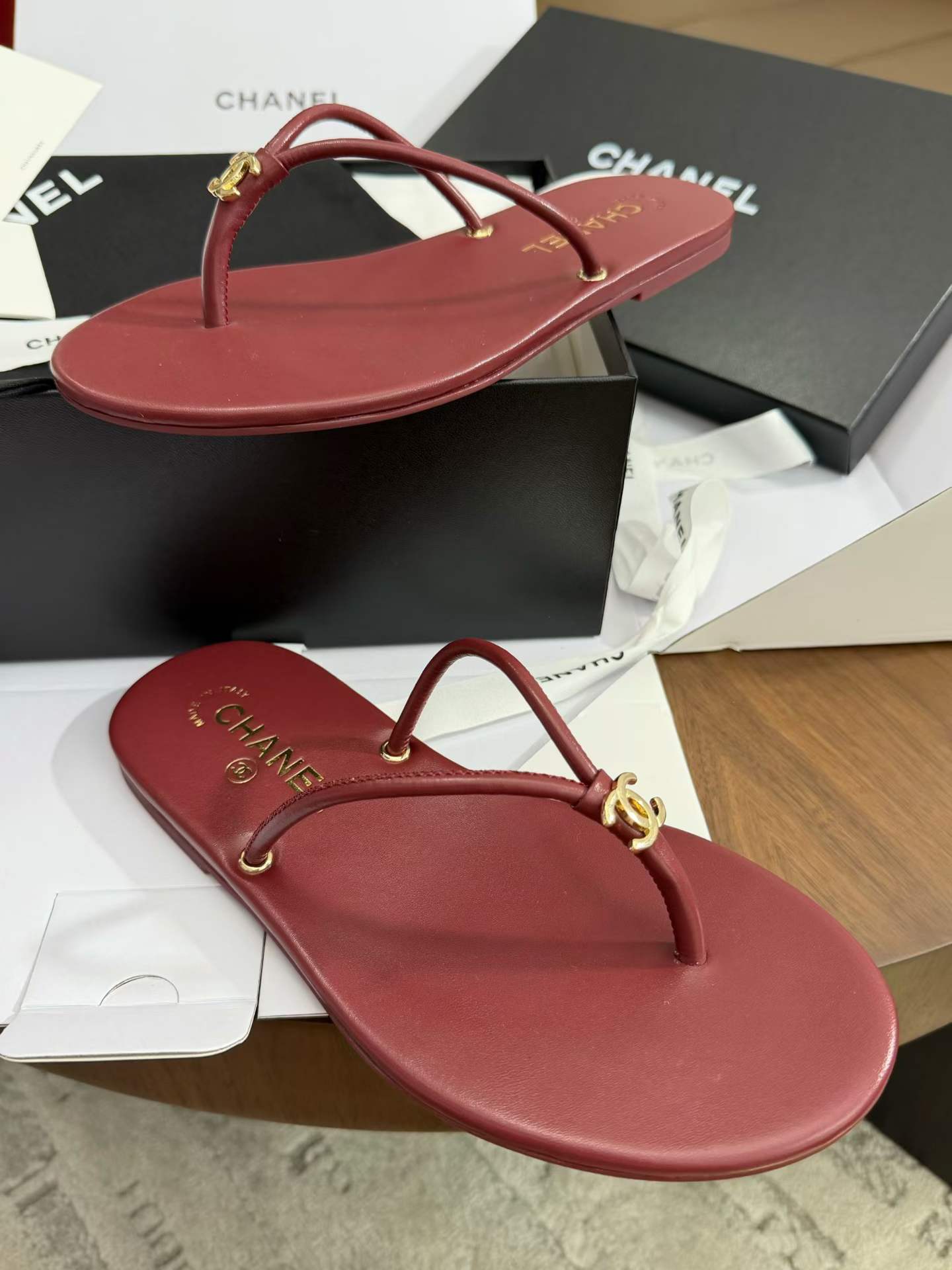 Chanel Slippers view 16