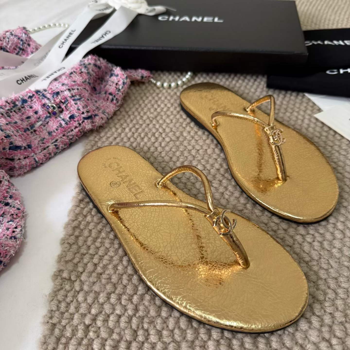 Chanel Slippers view 3