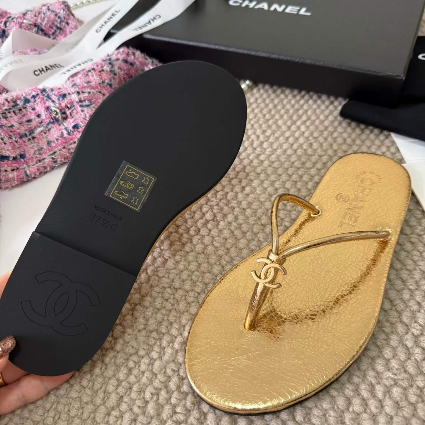 Chanel Slippers view 6