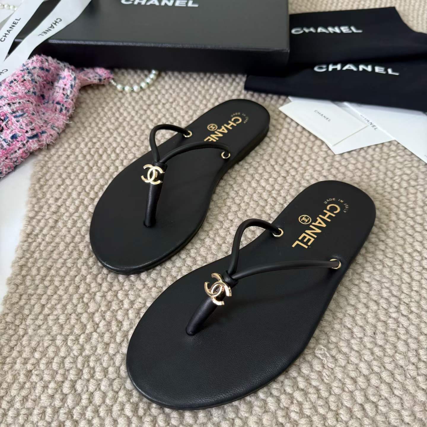 Chanel Slippers view 8
