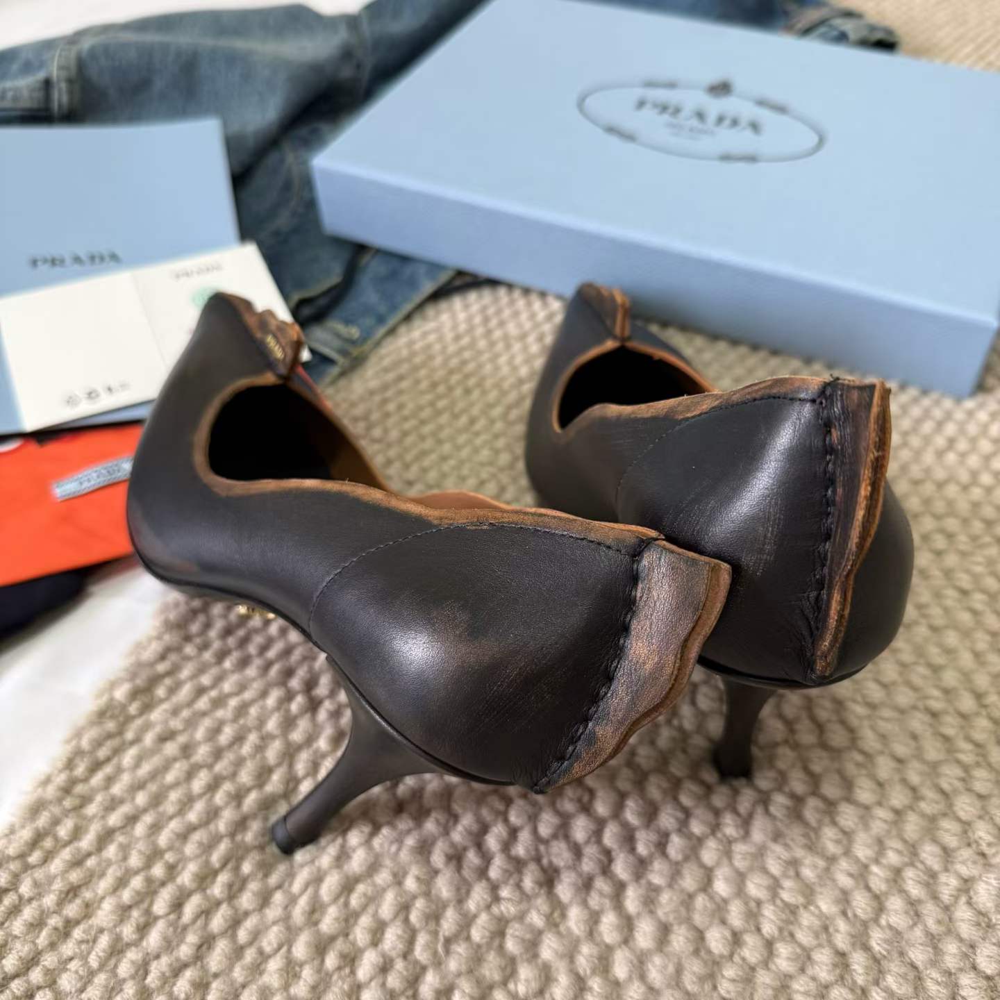 Prada High heels view 4