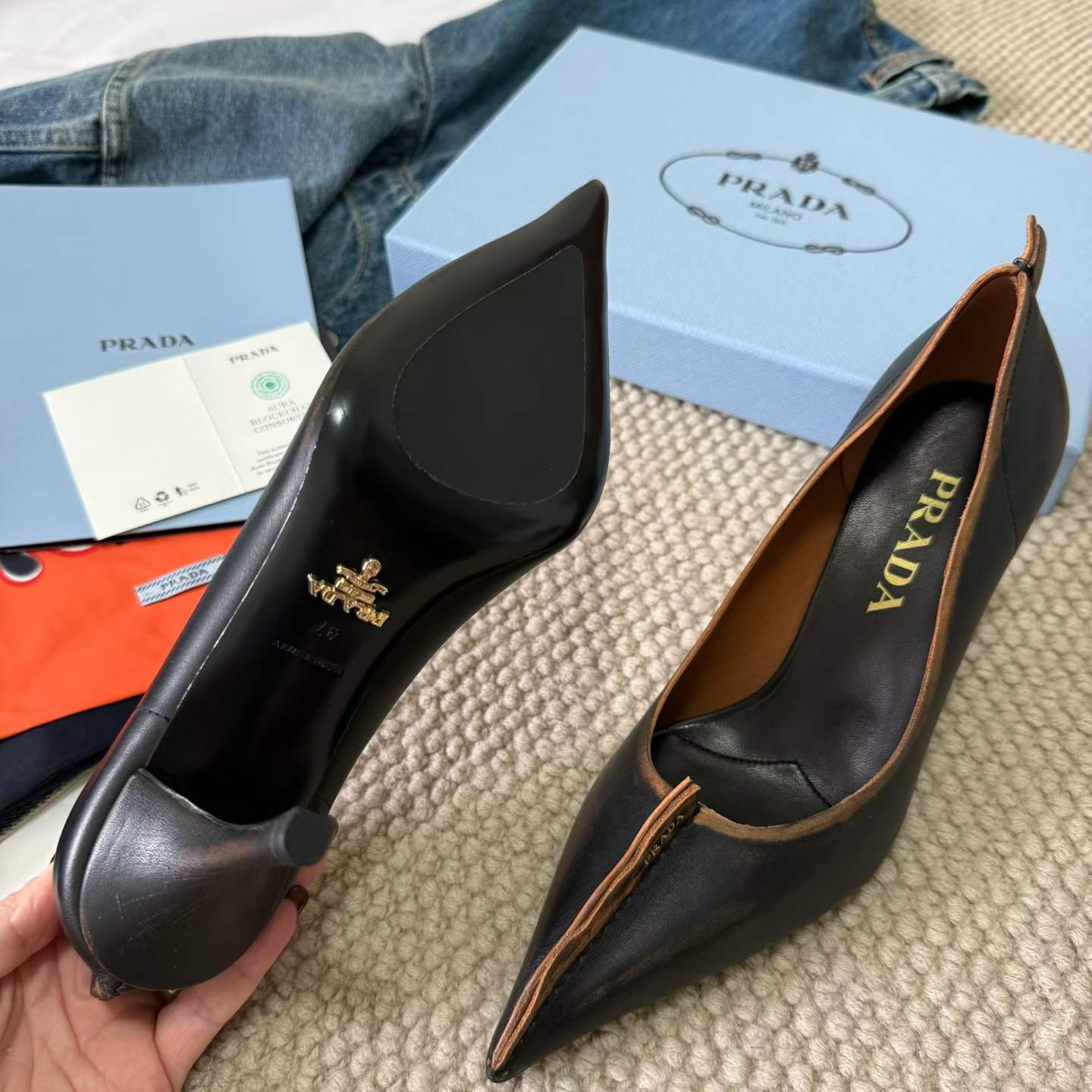 Prada High heels view 7