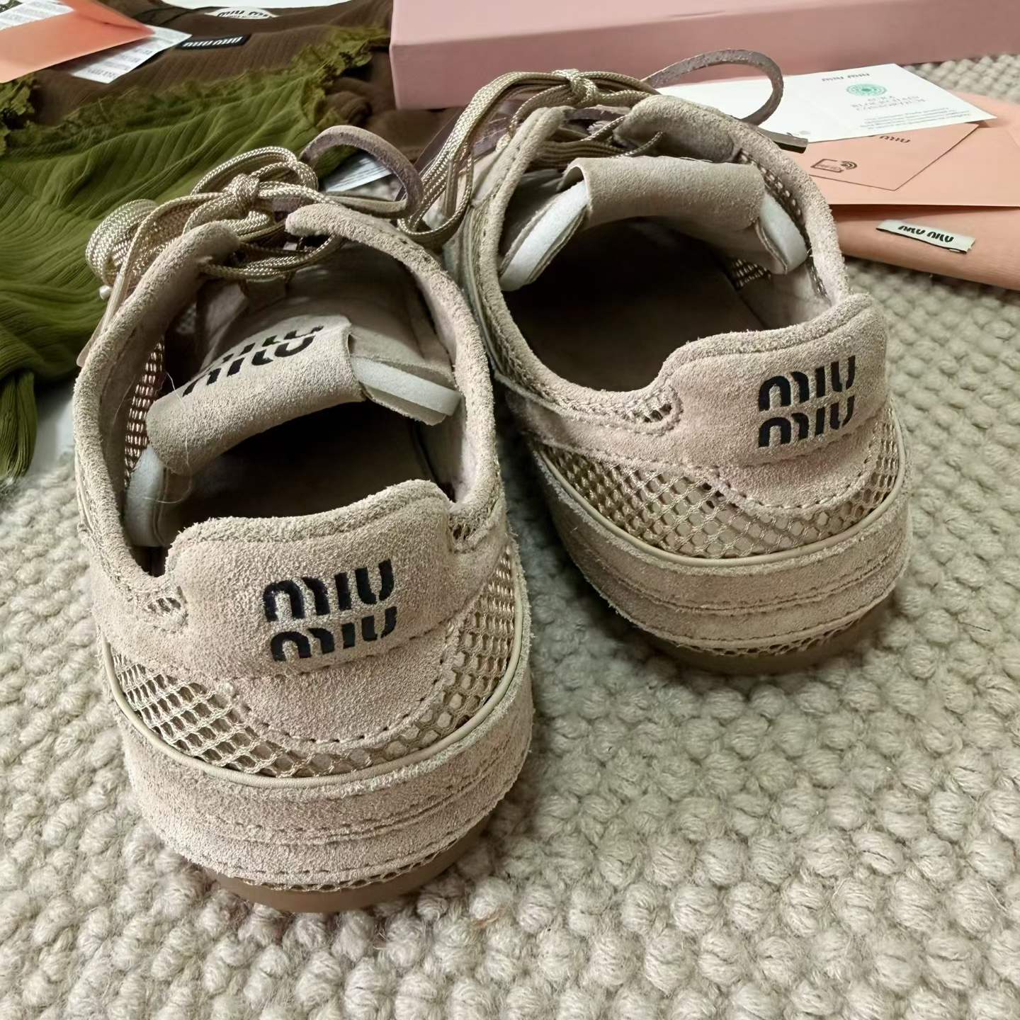Miu Miu PLUME Virtue training shoes view 14