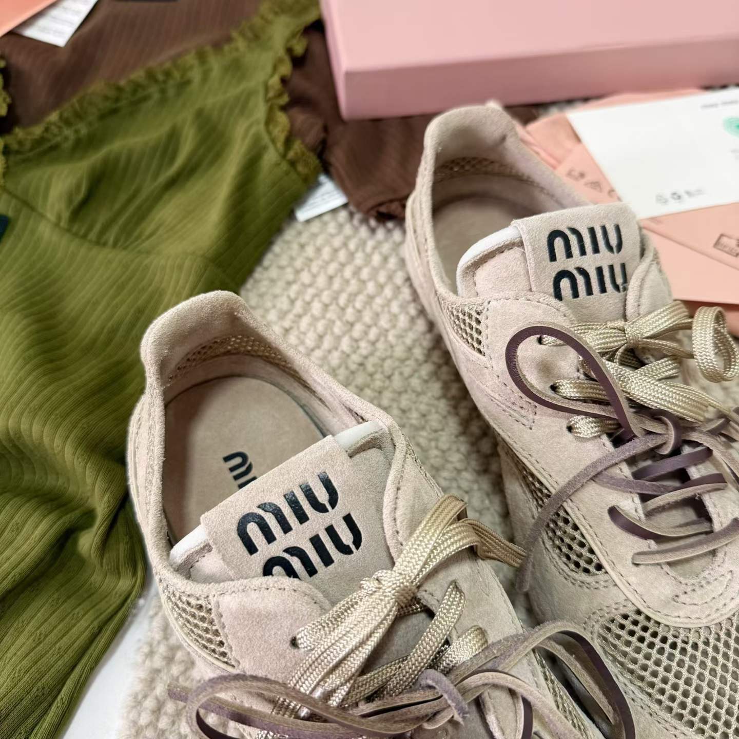 Miu Miu PLUME Virtue training shoes view 15