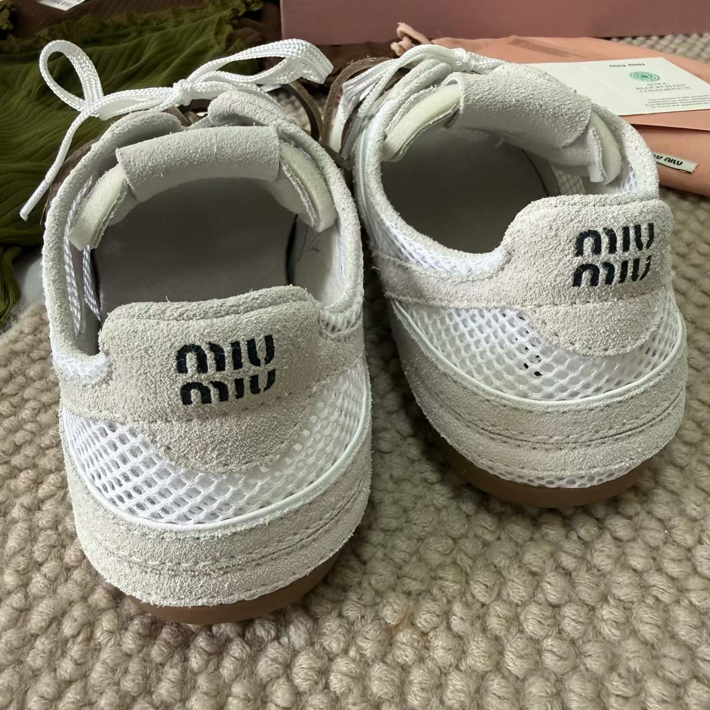 Miu Miu PLUME Virtue training shoes view 5
