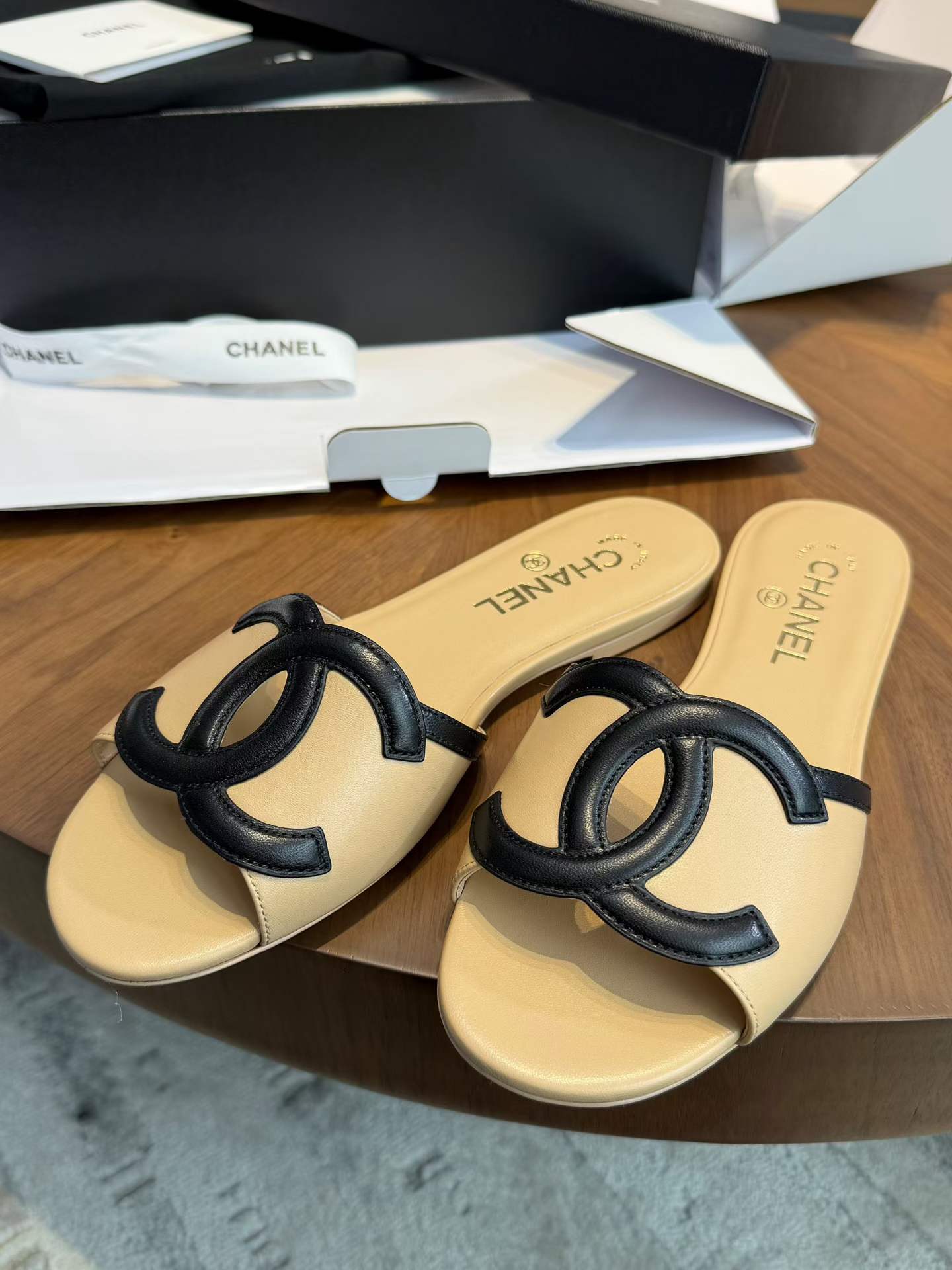 Chanel Slippers view 2