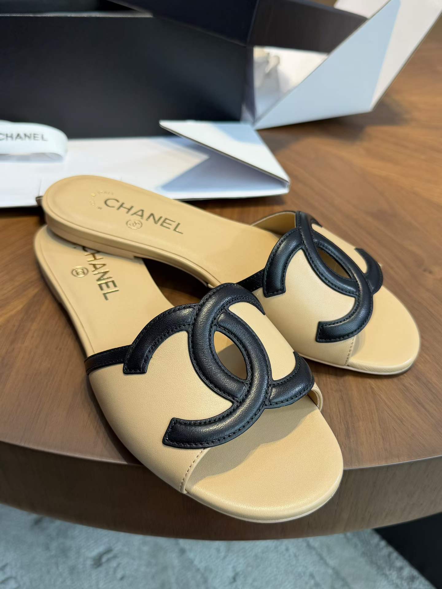 Chanel Slippers view 3