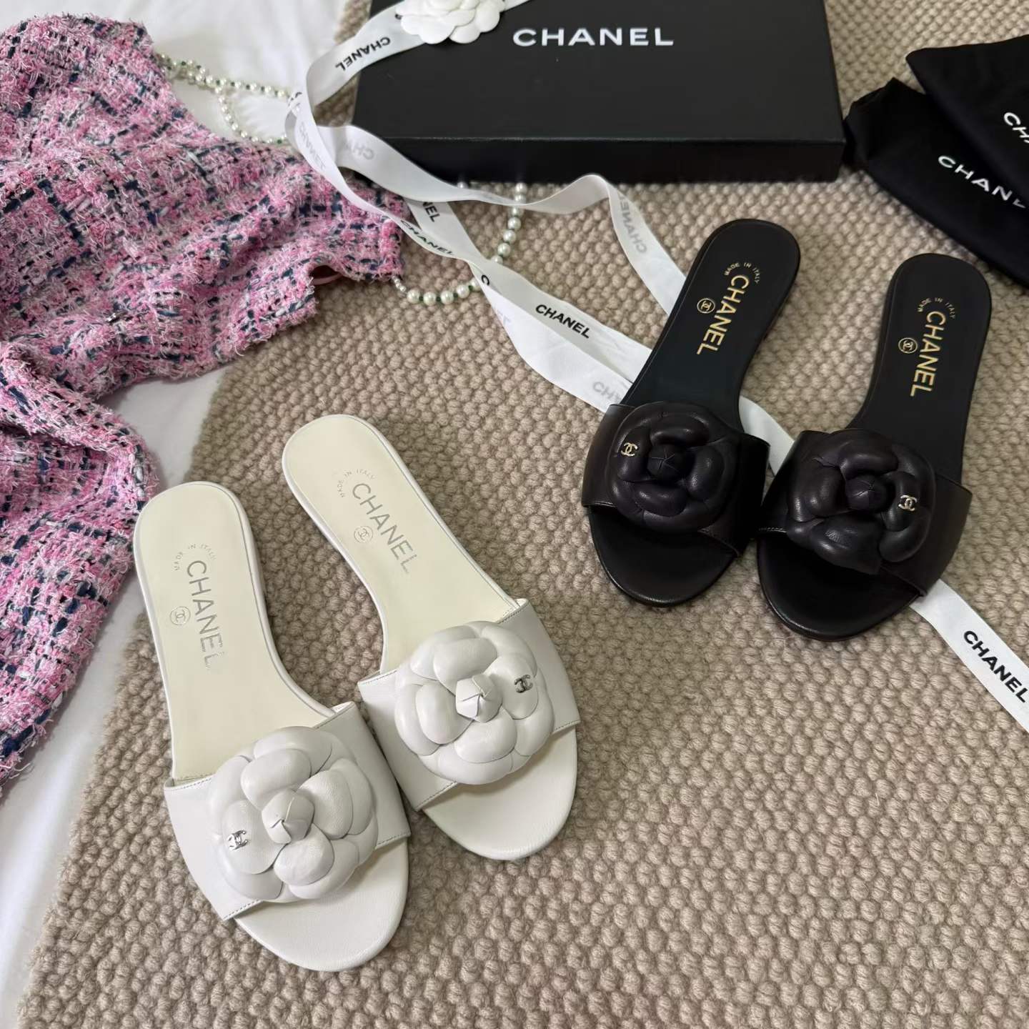 Chanel Slippers view 1
