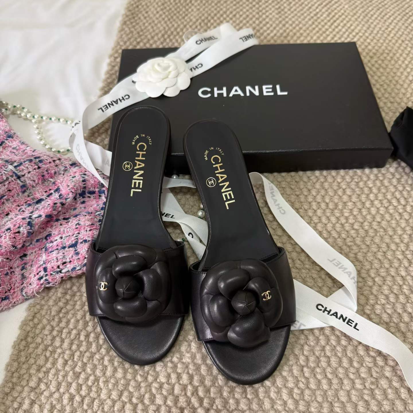 Chanel Slippers view 11