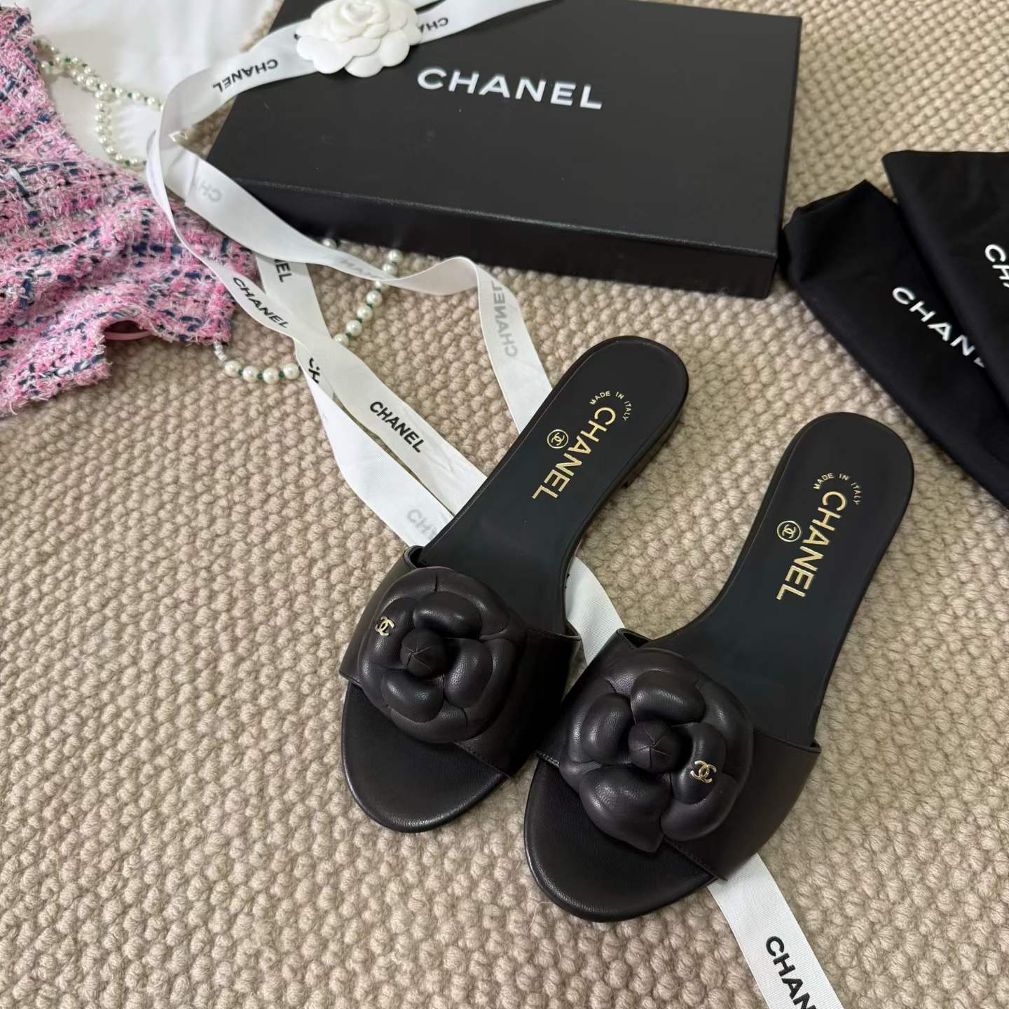 Chanel Slippers view 16