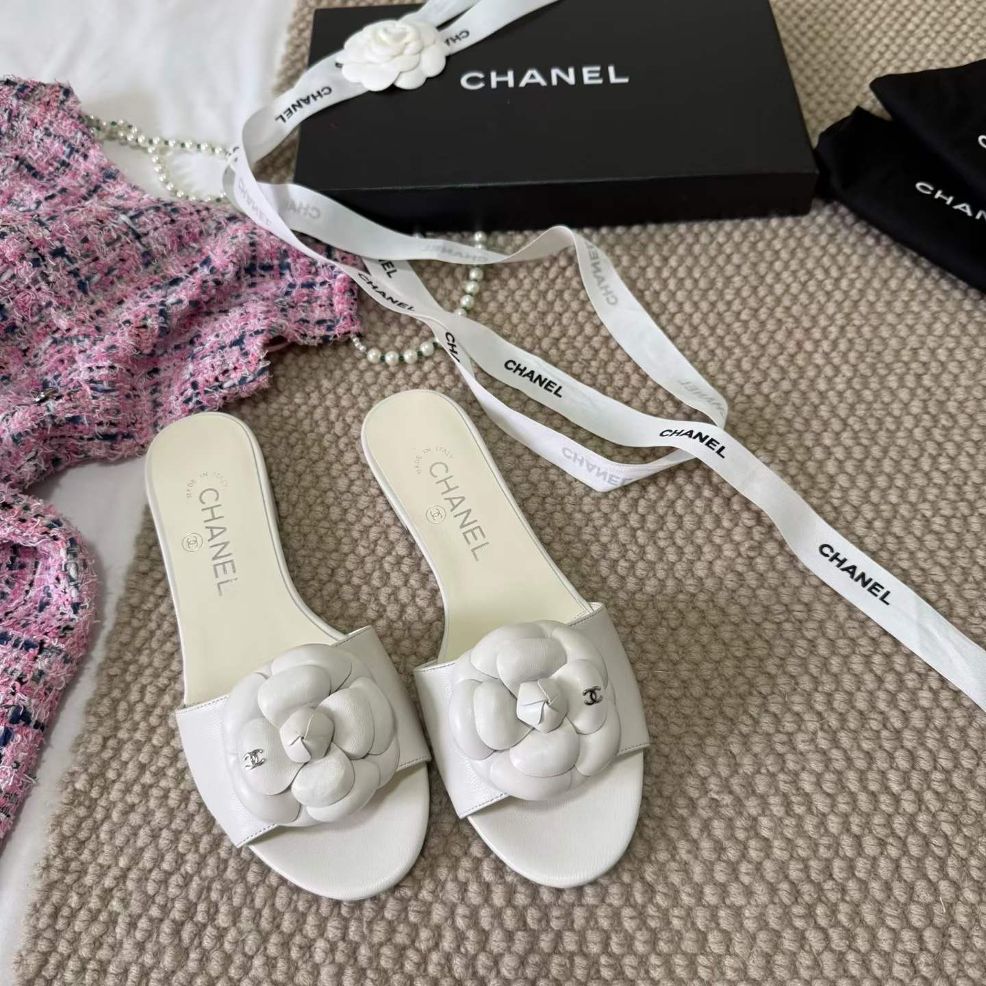 Chanel Slippers view 2