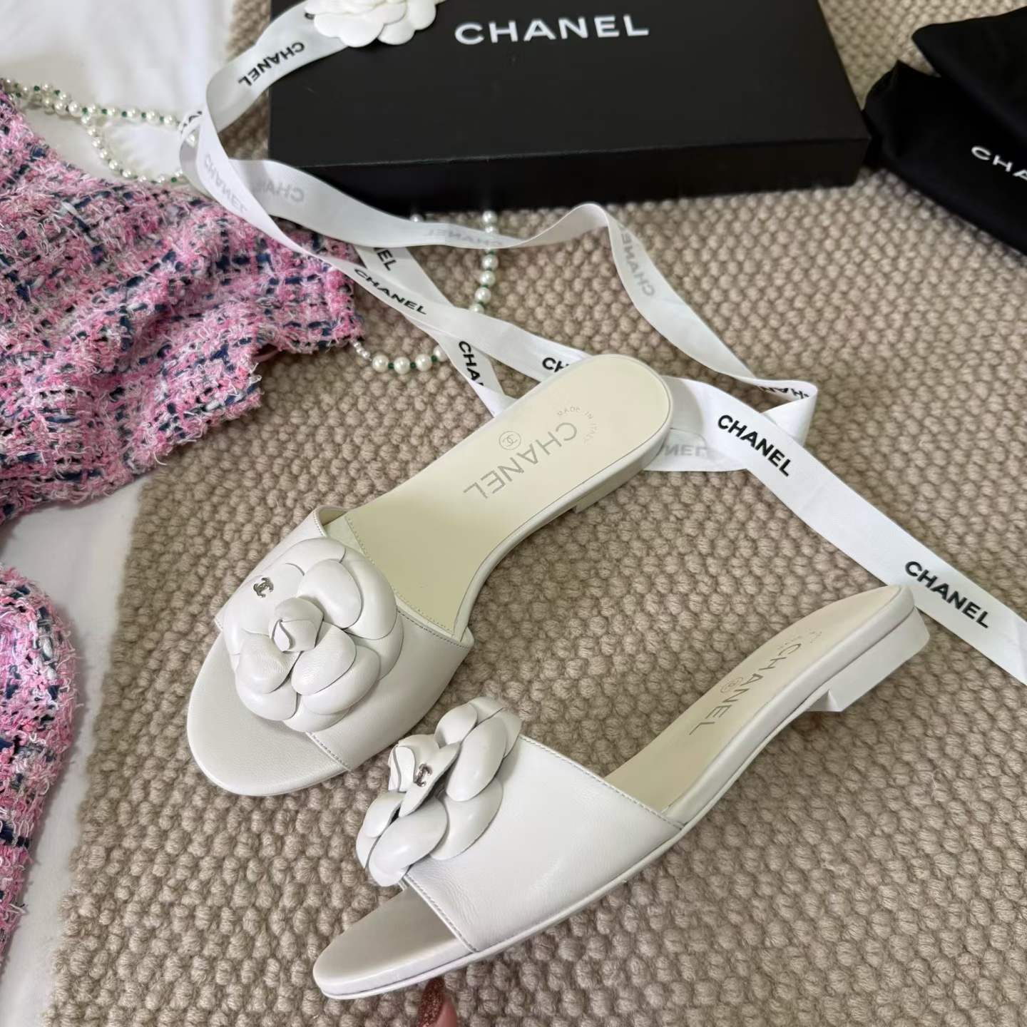 Chanel Slippers view 3