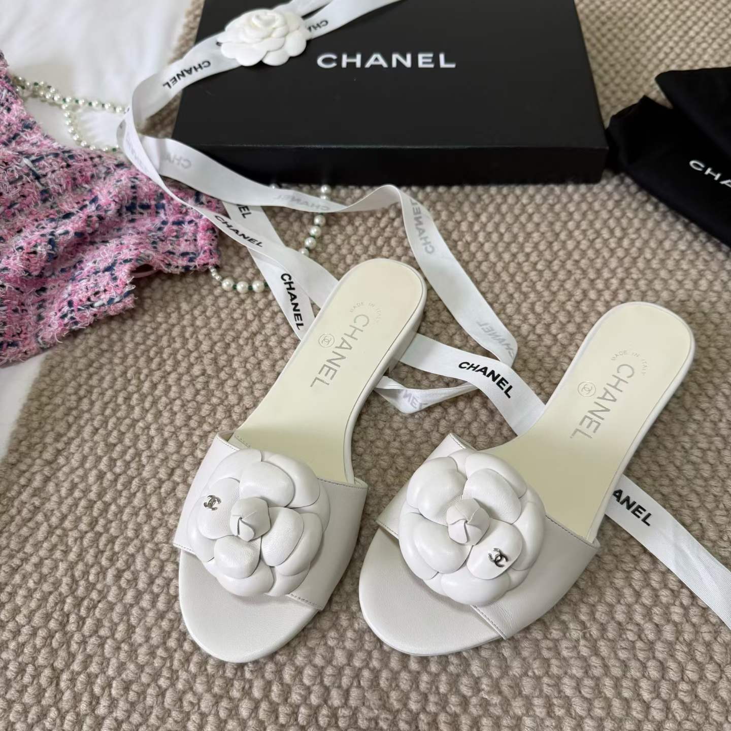 Chanel Slippers view 4