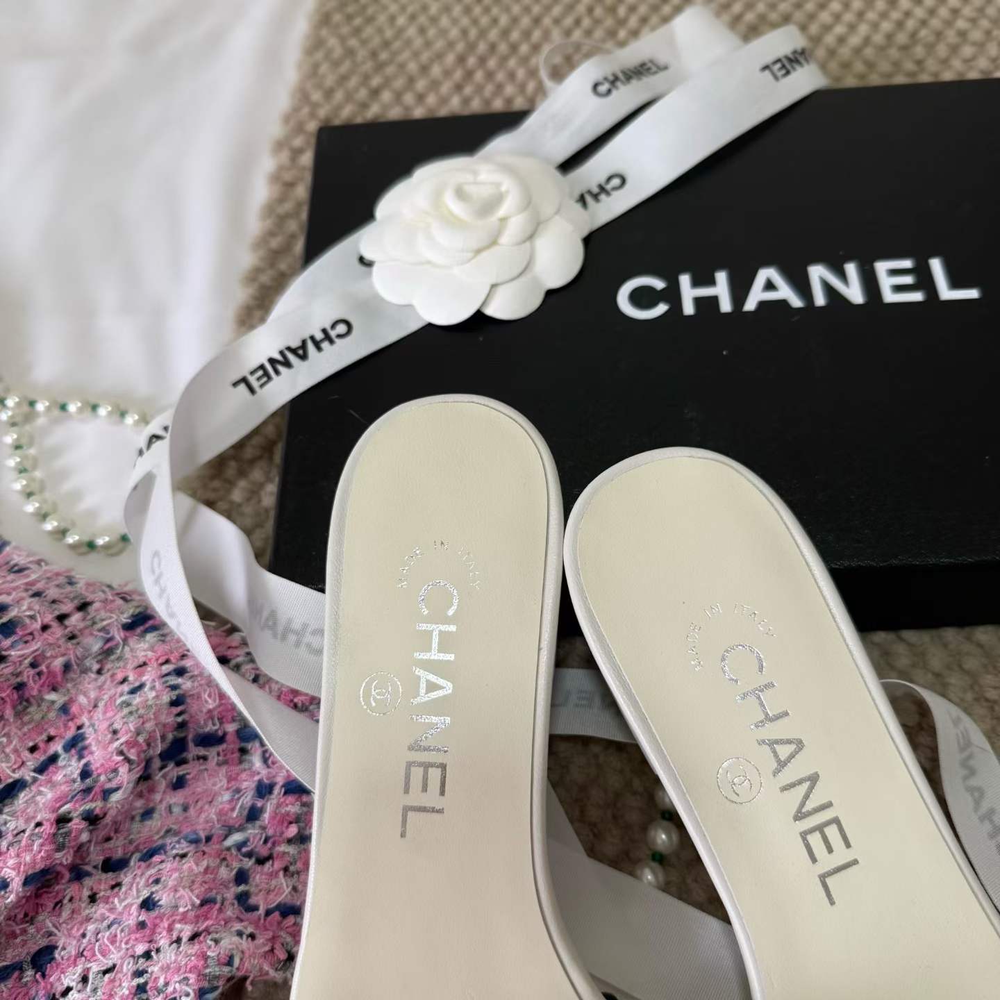 Chanel Slippers view 6