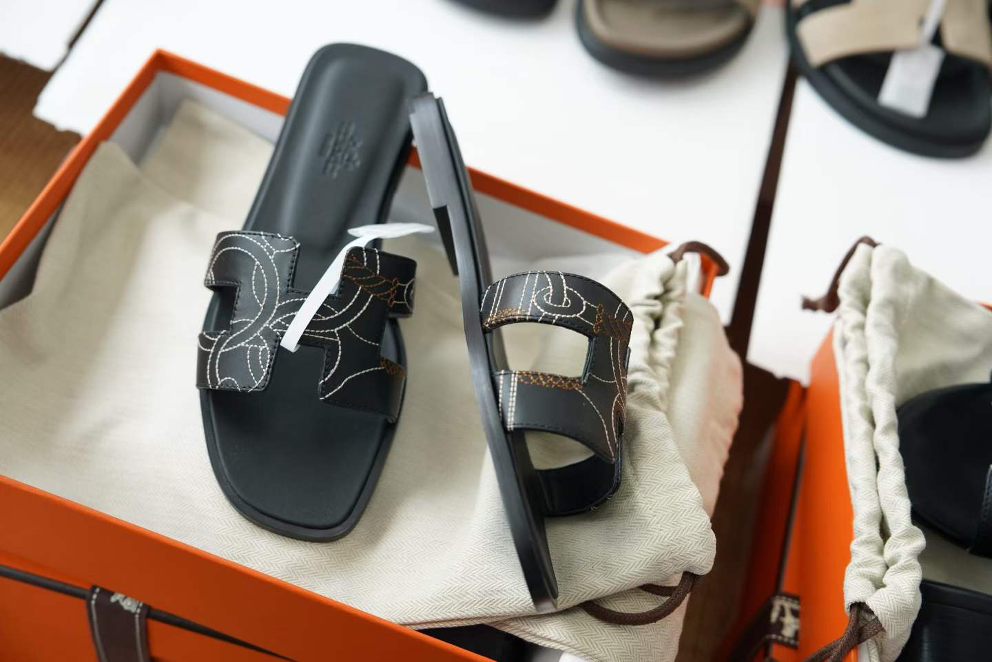 Hermès Slippers view 10