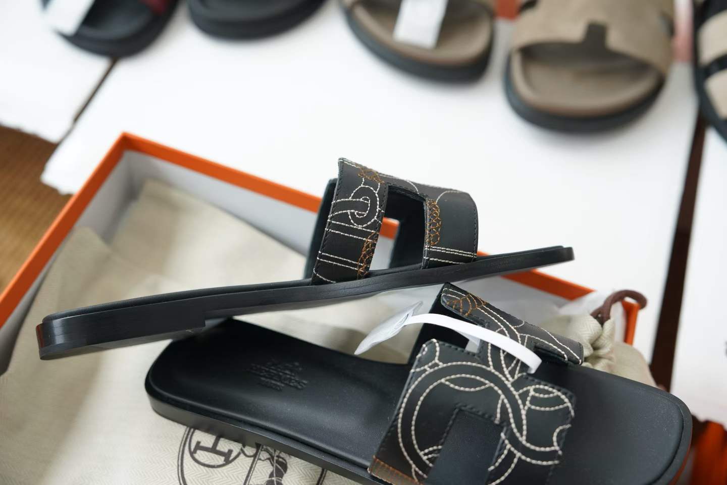 Hermès Slippers view 15