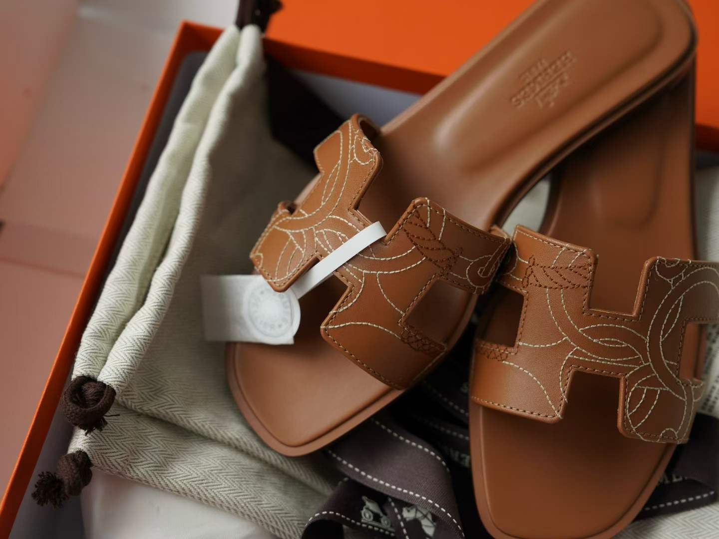 Hermès Slippers view 2