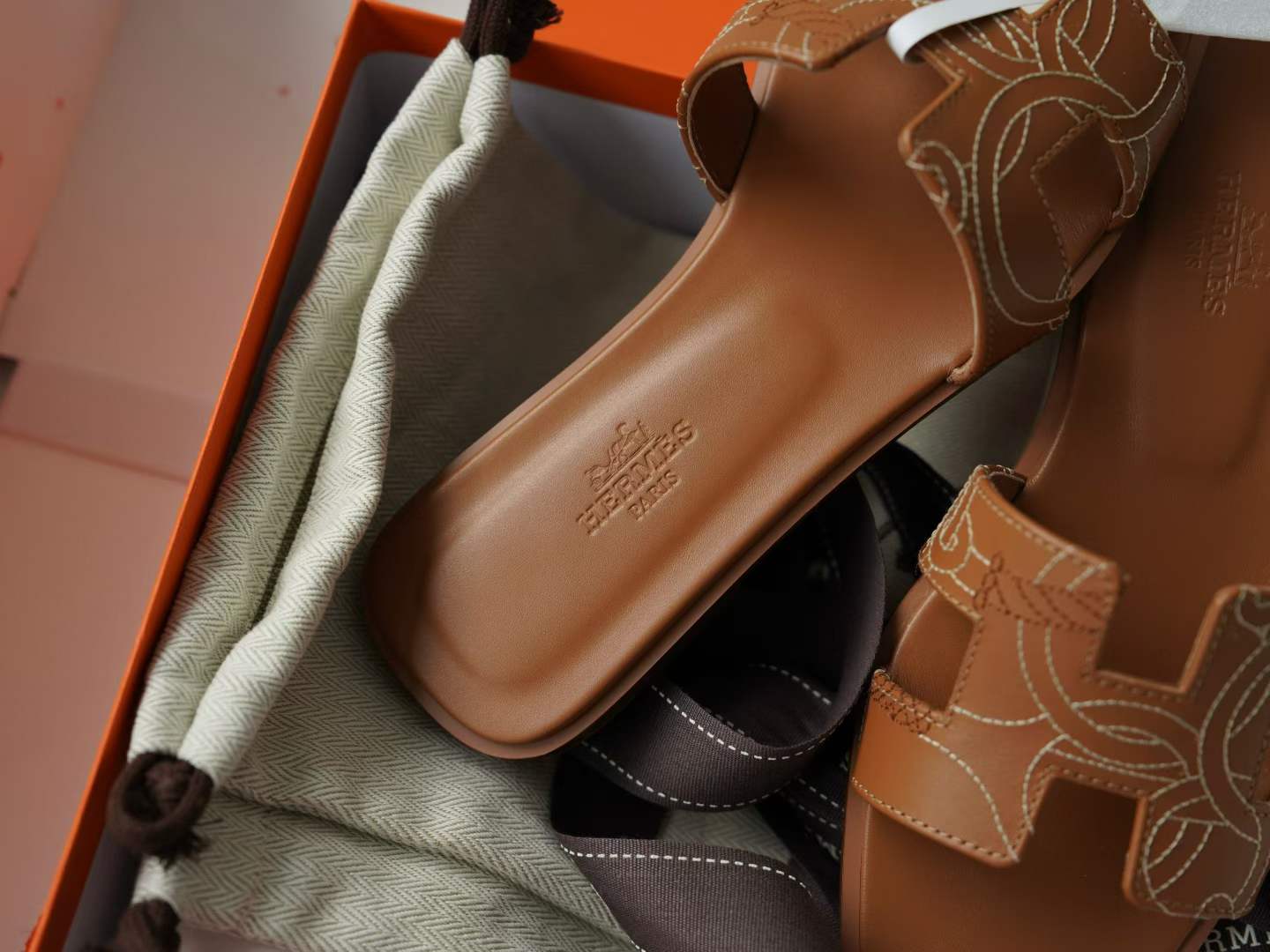 Hermès Slippers view 9