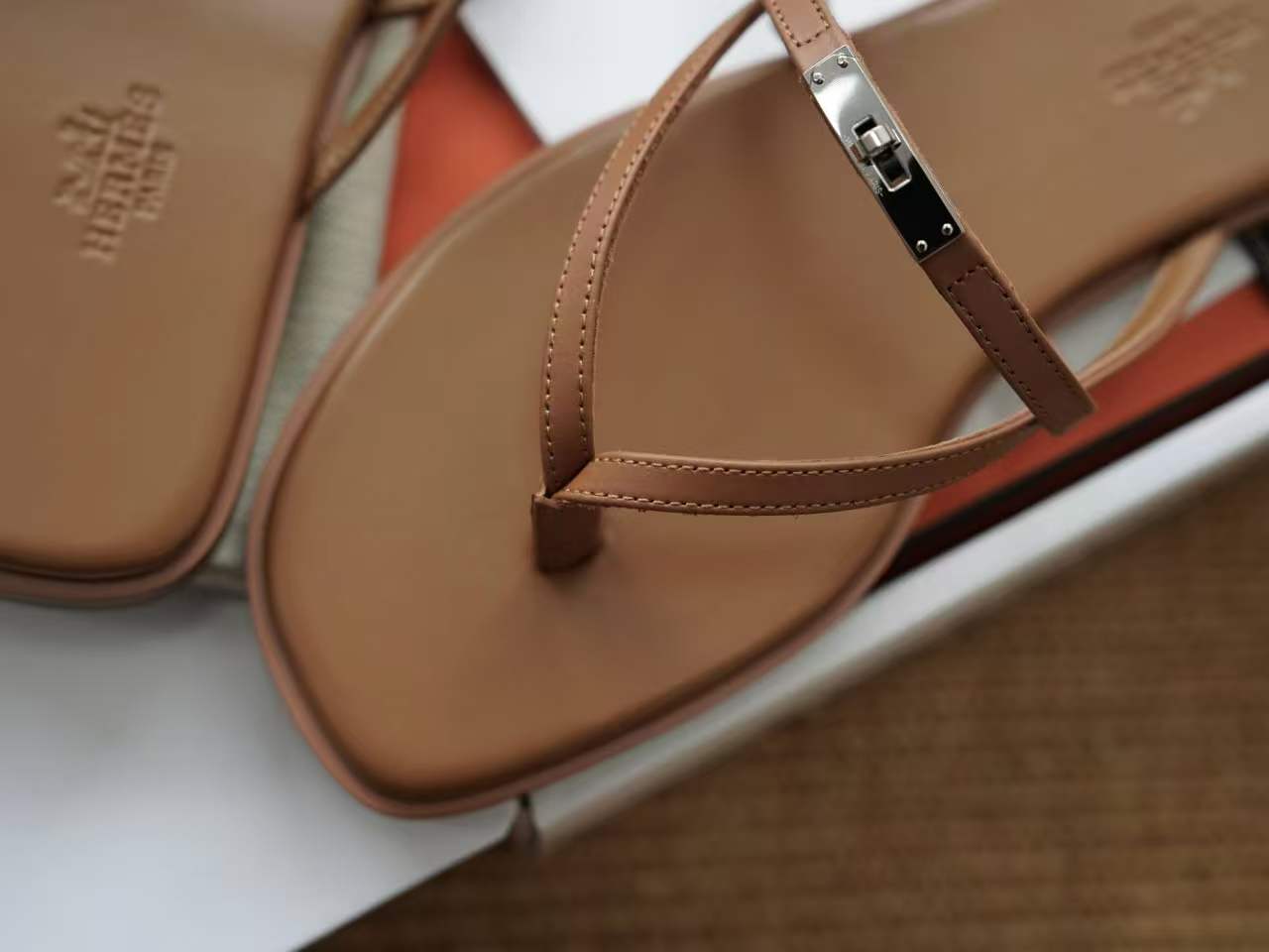 Hermès Slippers view 10