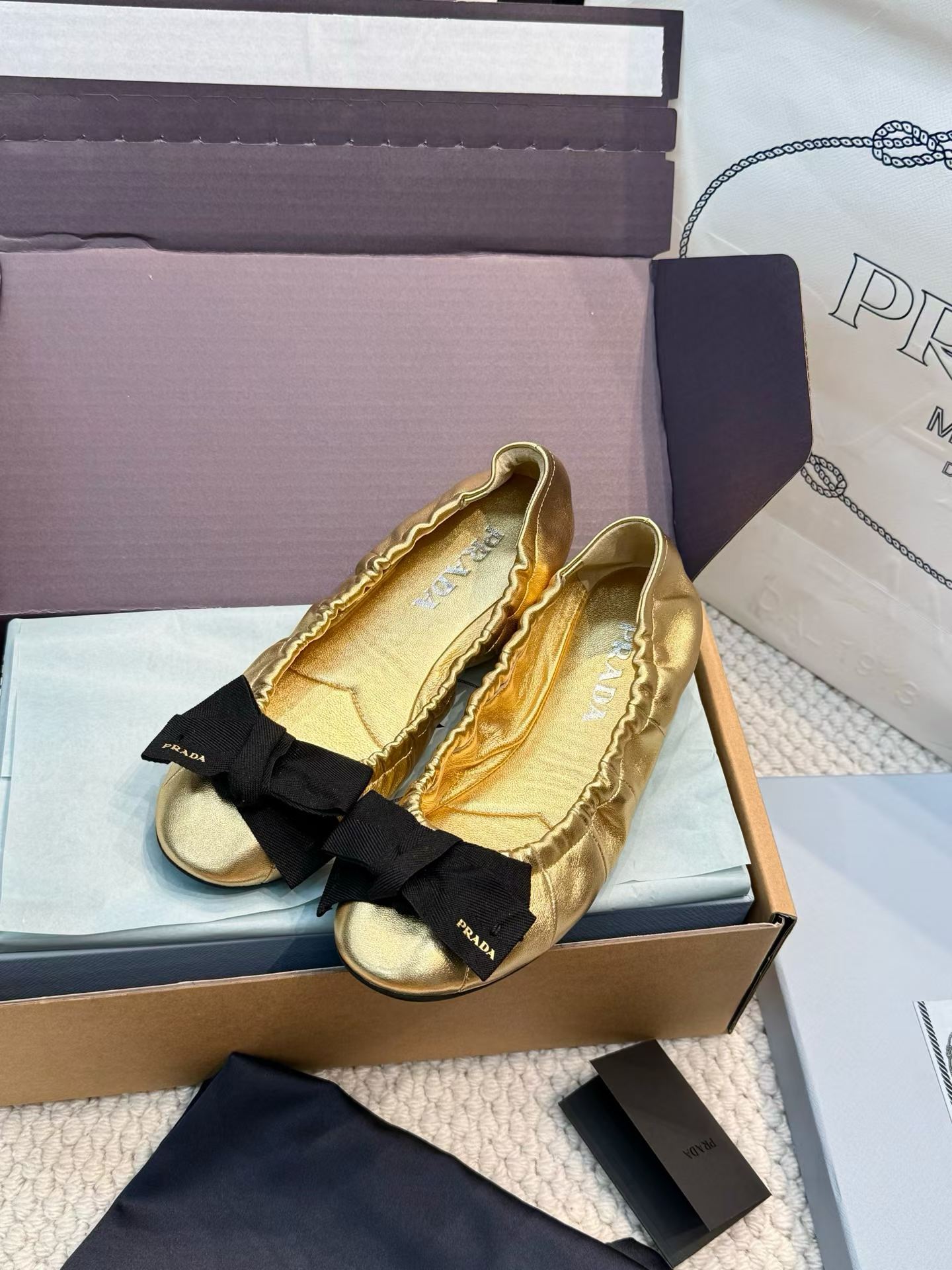 Prada Ballet shoes view 1