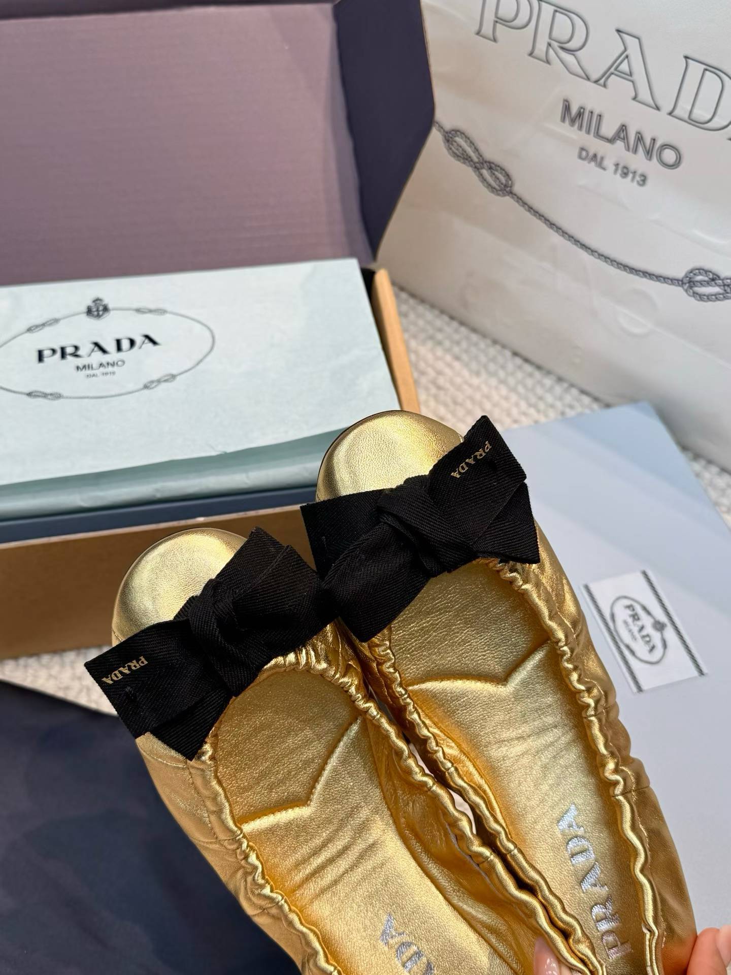 Prada Ballet shoes view 2
