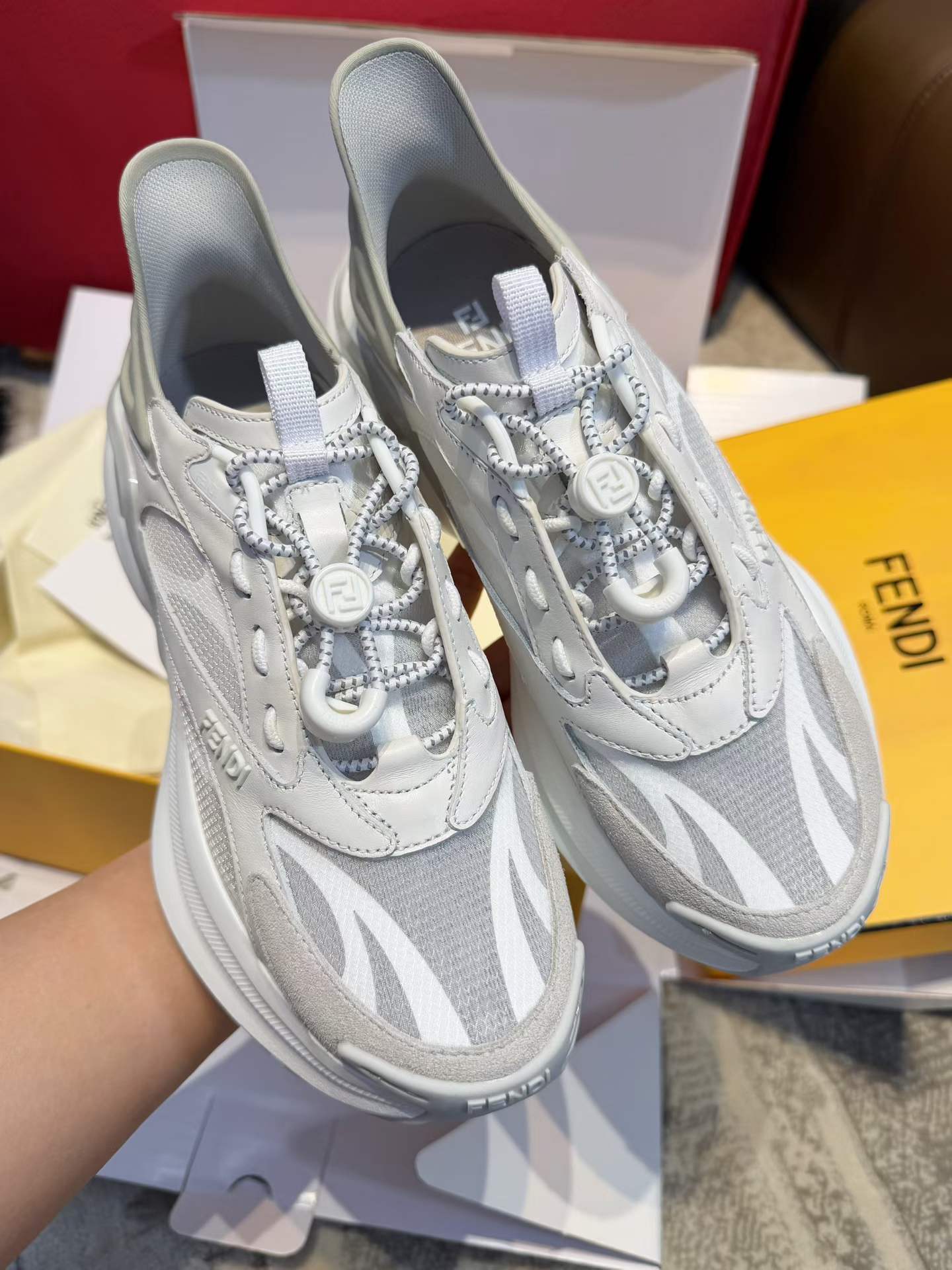 Fendi Dad shoes view 2