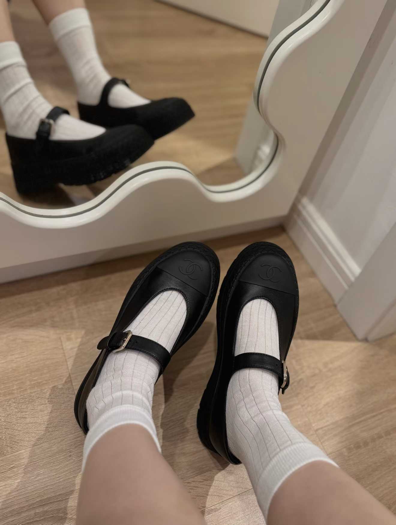 Chanel Thick-soled Mary Jane shoes view 1