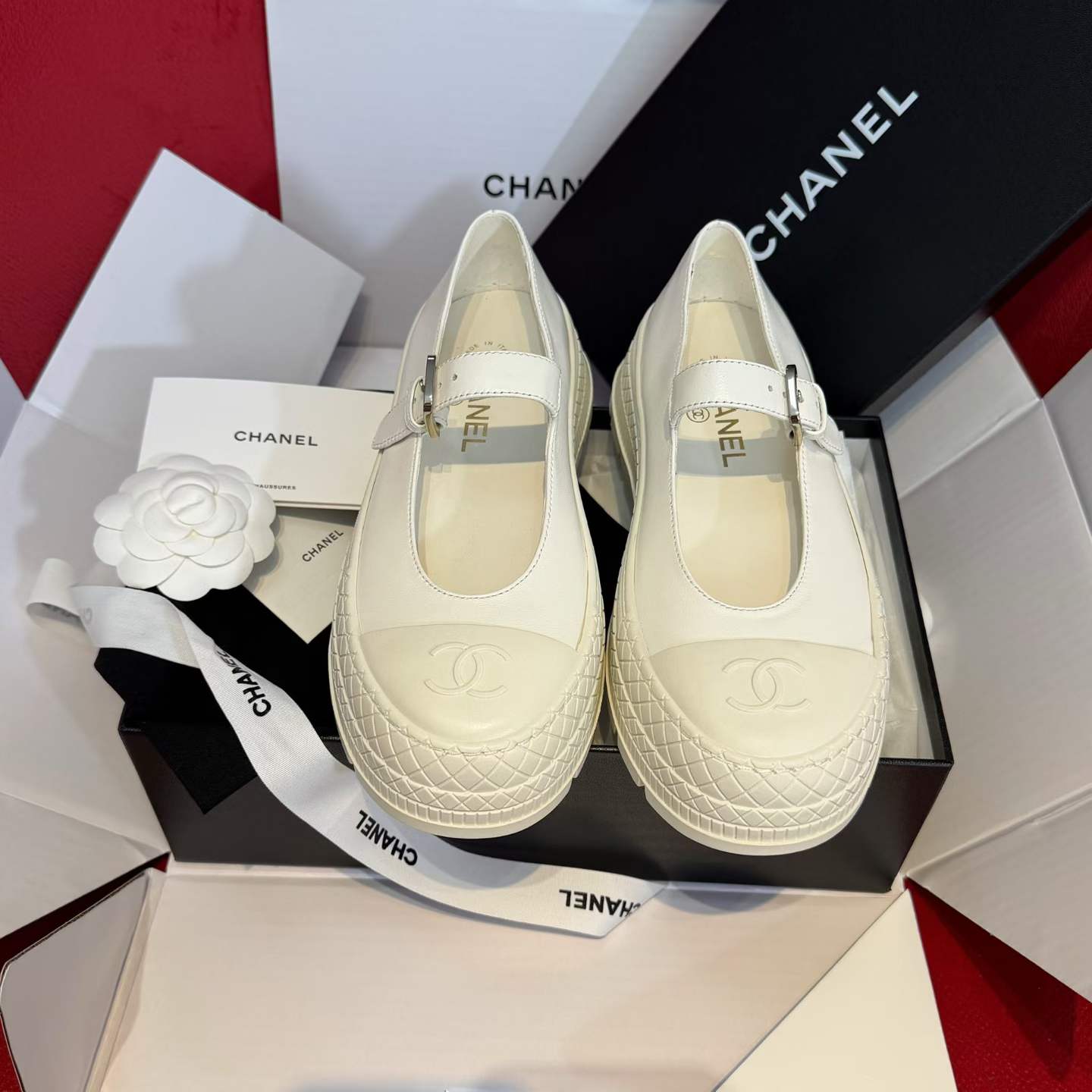 Chanel Thick-soled Mary Jane shoes view 12