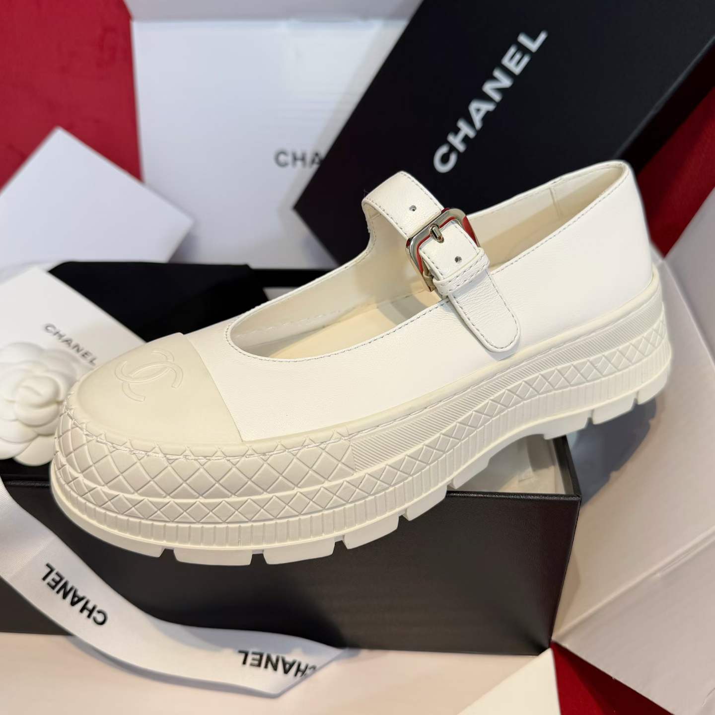 Chanel Thick-soled Mary Jane shoes view 15