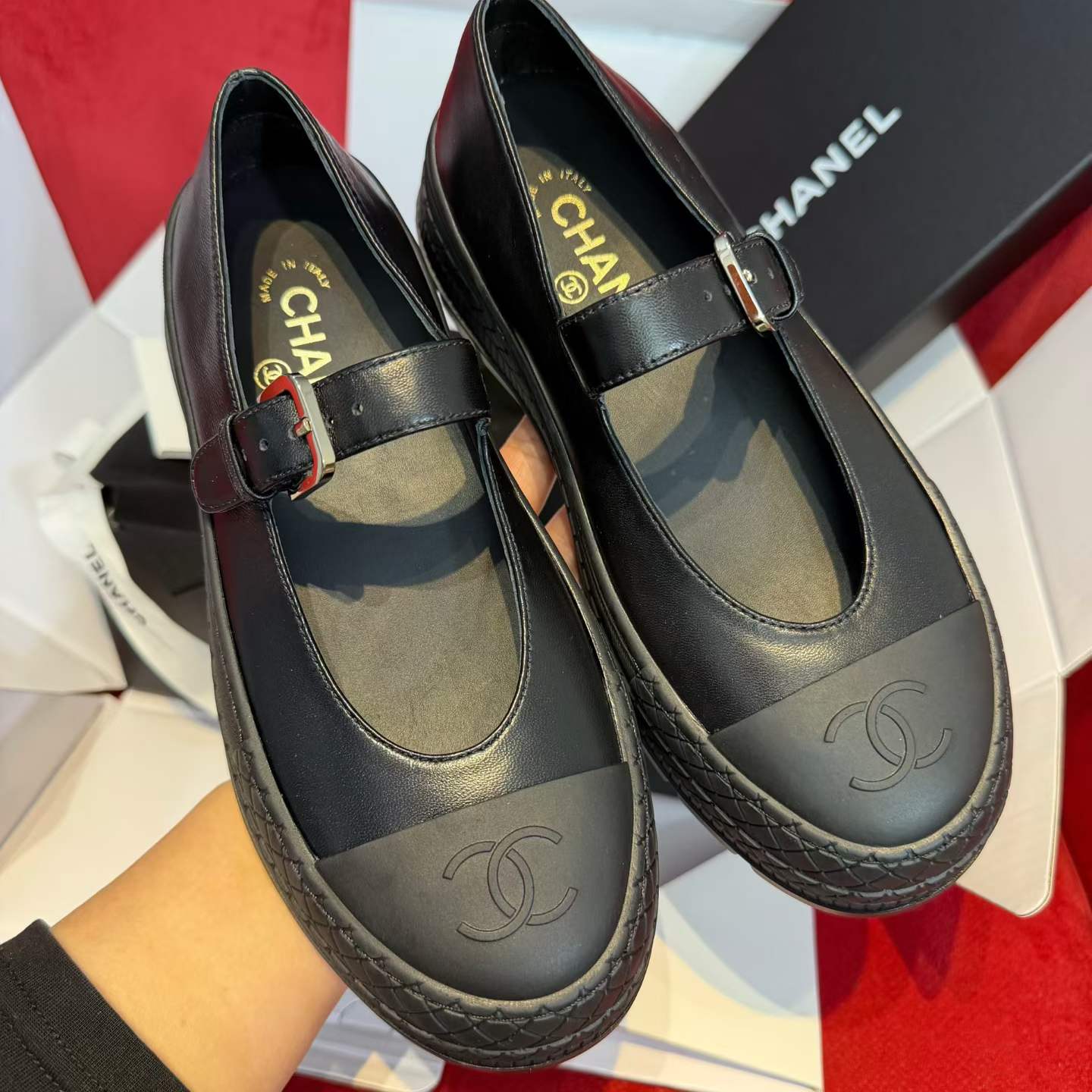 Chanel Thick-soled Mary Jane shoes view 2