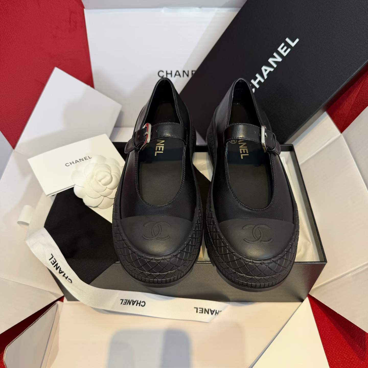 Chanel Thick-soled Mary Jane shoes view 3