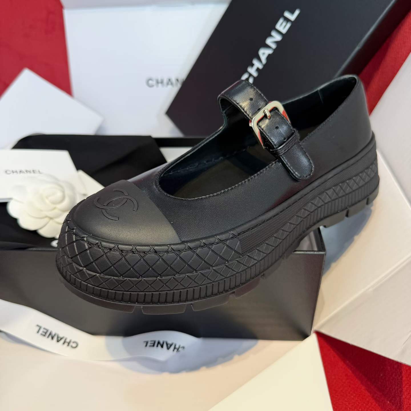 Chanel Thick-soled Mary Jane shoes view 6