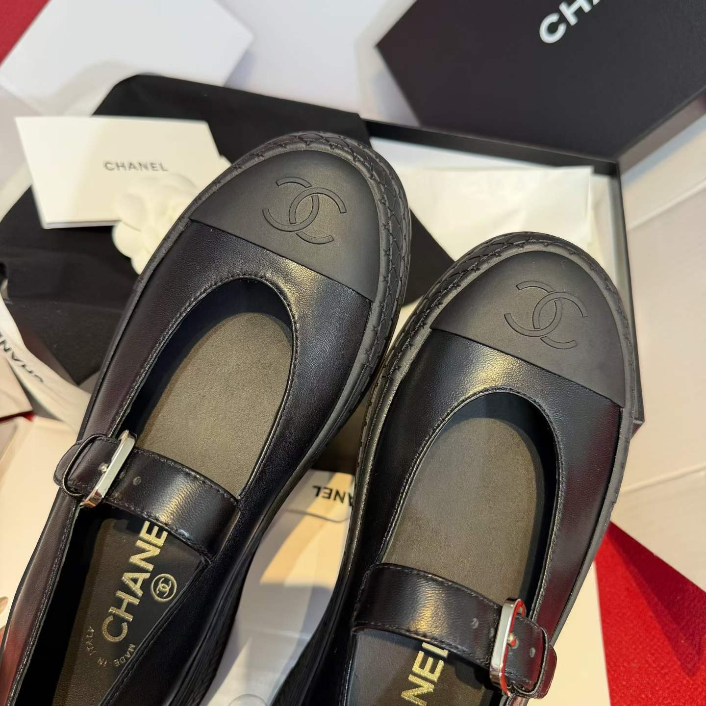 Chanel Thick-soled Mary Jane shoes view 7