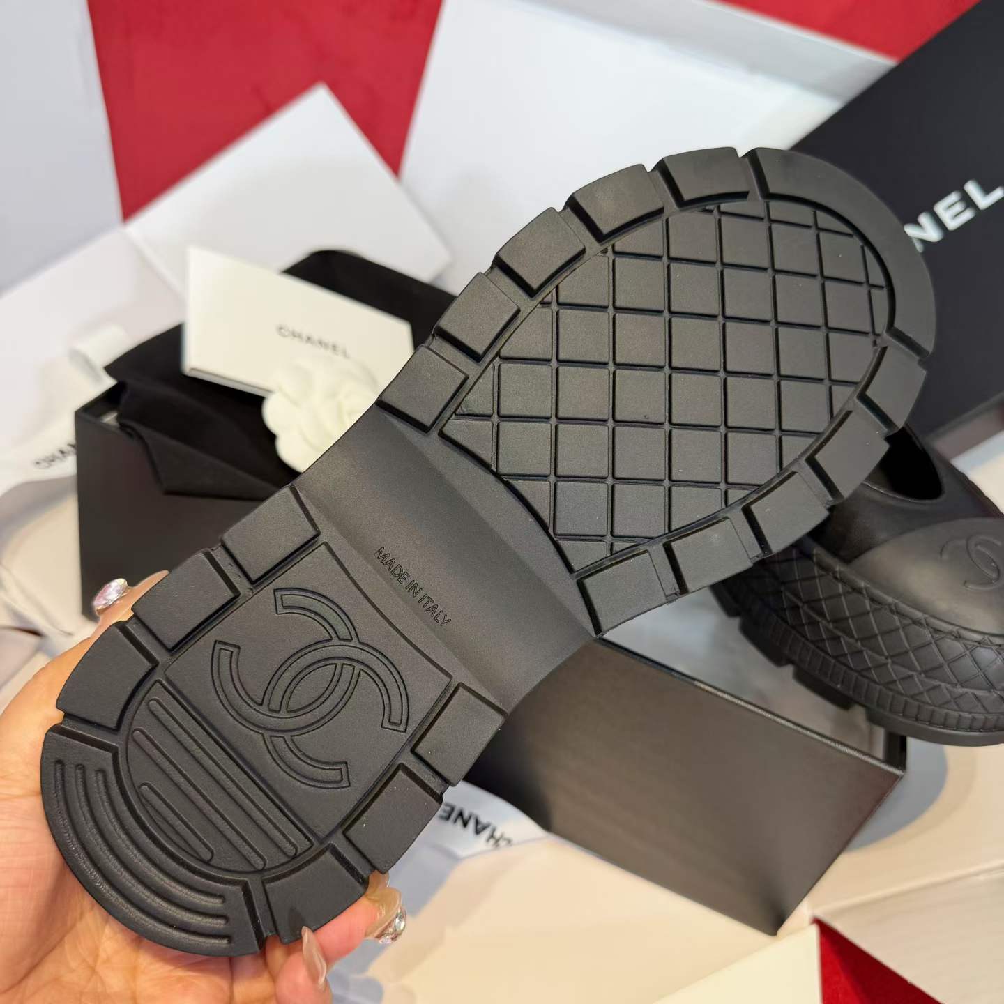 Chanel Thick-soled Mary Jane shoes view 9