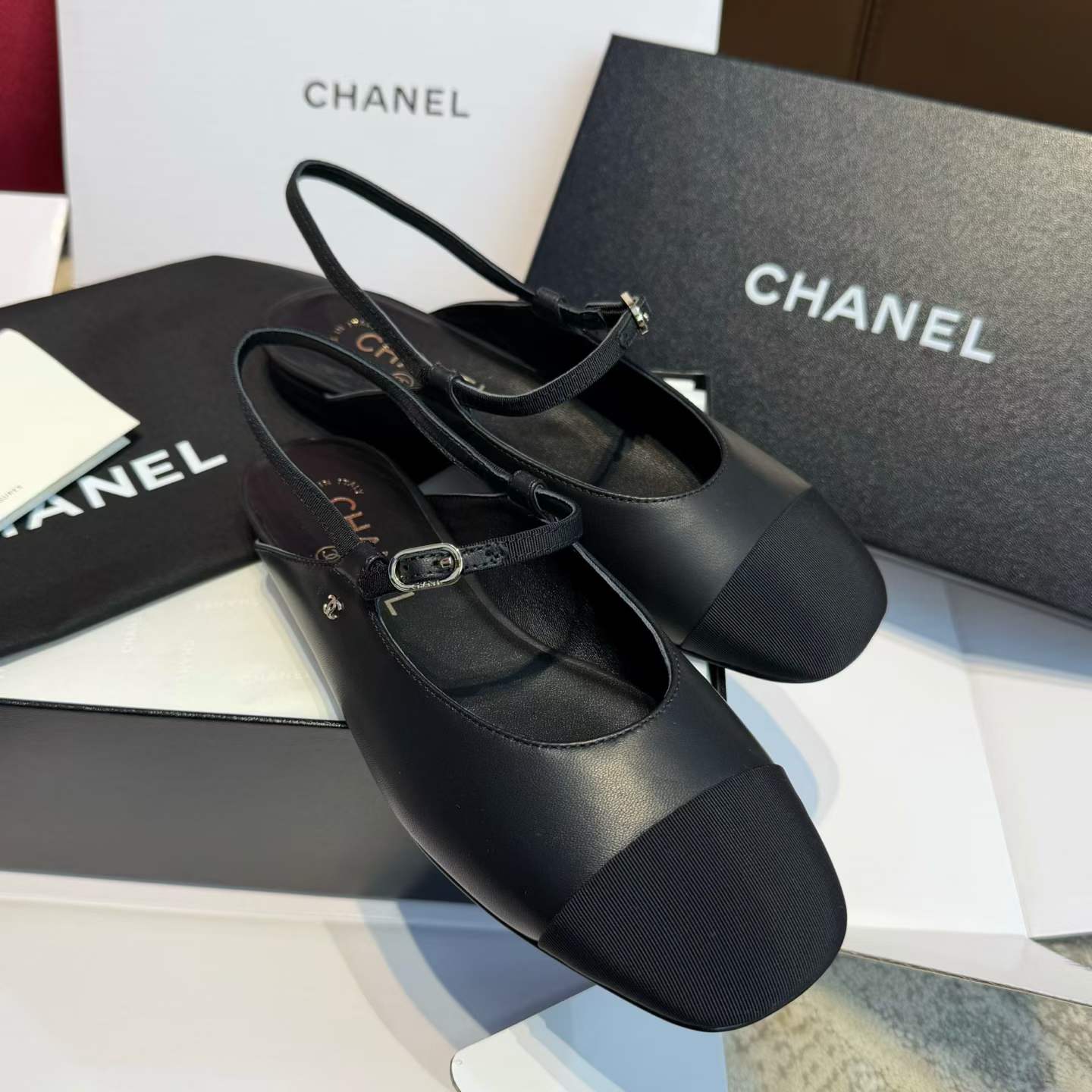 Chanel Mary Jane Shoes view 12