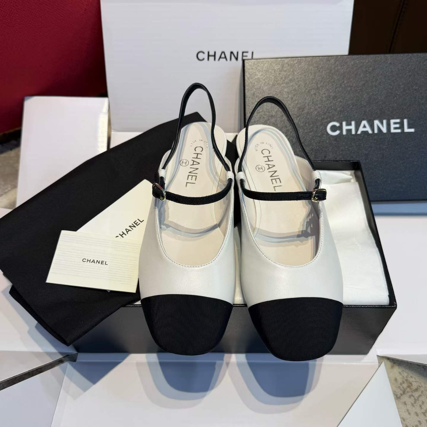 Chanel Mary Jane Shoes view 2